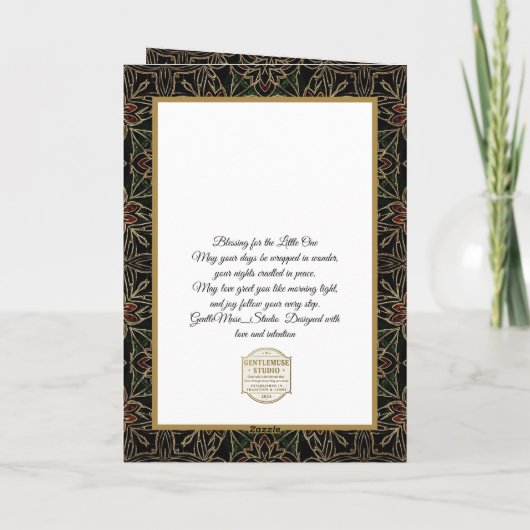 A Little Christmas Miracle Is on the Way カード (裏面)