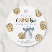 A Little CookieがBaby showerの途中にある フェイバータグ (裏面)