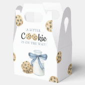 A Little CookieがBaby showerの途中にある フェイバーボックス (オープン)