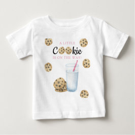 A Little CookieがBaby showerの途中にある ベビーTシャツ
