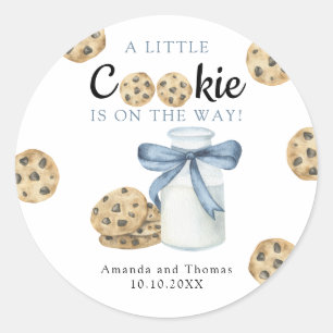 A Little CookieがBaby showerの途中にある ラウンドシール