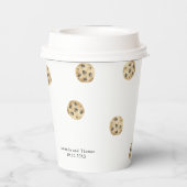 A Little CookieがBaby showerの途中にある 紙コップ (裏面)