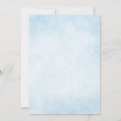 A Little Cookie Baubles Gingerbread Baby Shower  招待状 (裏面)