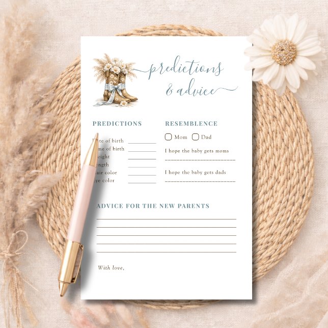 A Little Cowboy Shower Game Predictions & Advice (クリエイターアップロード済み)