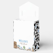 A Little Cowboy Wild West Western Boy Baby Shower フェイバーボックス (オープン)