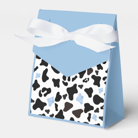 A Little Cowboy Wild West Western Boy Baby Shower フェイバーボックス (正面サイド)