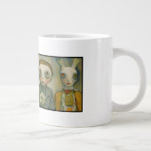 A little Crazy ジャンボコーヒーマグカップ (右)