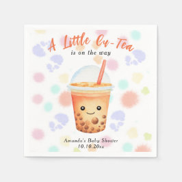 A Little Cu-Tea Bubble Tea Baby Shower スタンダードカクテルナプキン