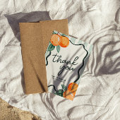 A Little Cutie Baby Shower Thank You サンキューカード