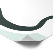 A Little Cutie Gender Neutral Baby Shower Welcome ポスター (角)