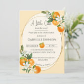 A Little Cutie is on the way gender neutral 招待状 (スタンド正面)