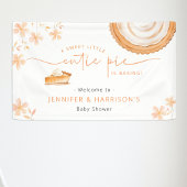 A Little Cutie Pie Is Baking | Baby Shower 横断幕