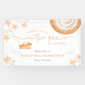 A Little Cutie Pie Is Baking | Baby Shower 横断幕 (横)