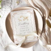 A Little Duckling is on The Way Baby Shower 招待状