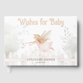 A Little Fairy is on the way Baby Shower ゲストブック (正面)
