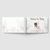 A Little Fairy is on the way Baby Shower ゲストブック (全面)