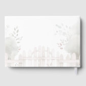 A Little Fairy is on the way Baby Shower ゲストブック (裏面)