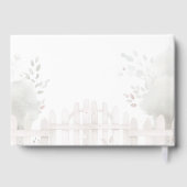 A Little Fairy is on the way Baby Shower ゲストブック (裏面)