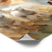 A Little Family, Digital Christian Art, Jesus Resc ポスター (角)