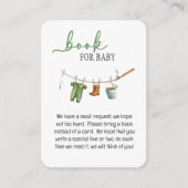 A Little Fisherman 婴儿派对书 エンクロージャーカード (正面)