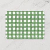 A Little Fisherman Baby Diaper Raffle エンクロージャーカード (裏面)