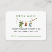 A Little Fisherman Baby Diaper Raffle エンクロージャーカード (正面)