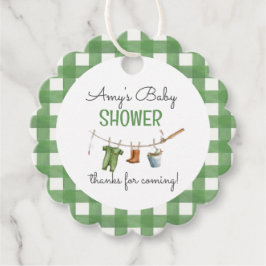 A Little Fisherman Baby Shower フェイバータグ