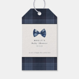 A Little Gentleman is on his way Baby Shower  ギフトタグ