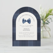 A Little Gentleman is on his way Baby Shower  招待状 (スタンド正面)