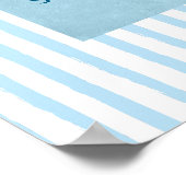 A Little Goose Is On The Way Baby Shower Welcome ポスター (角)