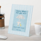 A Little Goose Is On The Way Custom Words  台座サイン (インサイチュ)