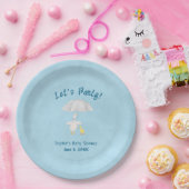 A Little Goose Is On The Way Storybook Baby Shower ペーパープレート (パーティー)