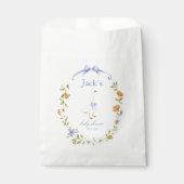 a little gosling blue  フェイバーバッグ (正面)