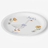 a little gosling is on the way ペーパープレート (アングル)