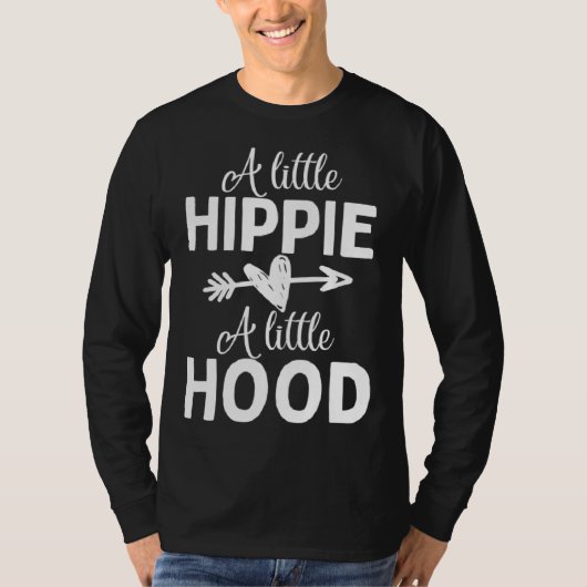 A Little Hippie A Little Hood Hippie Tシャツ (正面)
