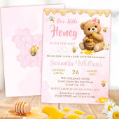 A Little Honey - A Little Honey Baby Shower  招待状