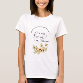 A little honey bee Baby Shower Tシャツ