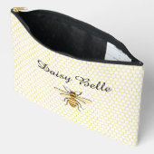 A little Honey Is On The Way Baby Shower アクセサリーポーチ (見開き)