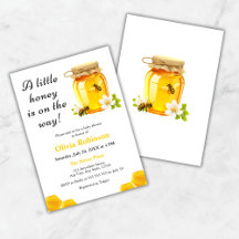 A Little Honey is on the Way Bee Baby Shower