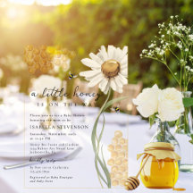 A Little Honey Is On The Way Bee Baby Shower Theme
