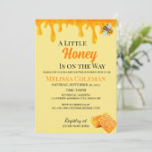 A Little Honey Is on the Way Invitation 招待状 (スタンド正面)