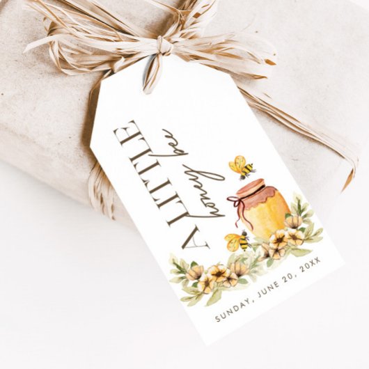 A Little Honeybee -春赤ちゃんシャワーのお気に入り ギフトタグ