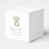 A little hunter is on the way baby shower  フェイバーボックス (正面サイド)