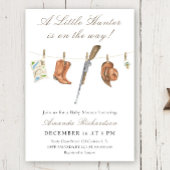 A Little Hunter is on the way Baby Shower 招待状