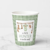 A Little Hunter is on the way Baby Shower  紙コップ (裏面)