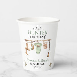 A Little Hunter Is On The Way Baby Shower  紙コップ