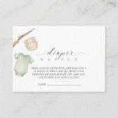 A little hunter is on the way diaper raffle エンクロージャーカード (正面)