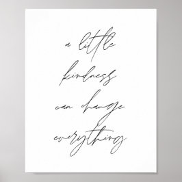A little kindness can change everything ポスター