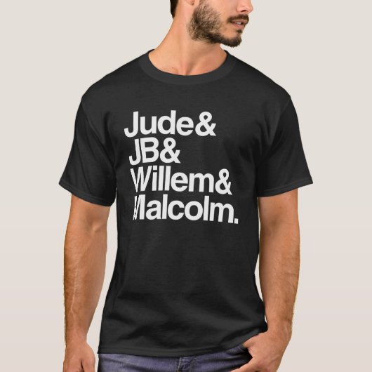 A LITTLE LIFE book JB  Jude  Willem  Malcolm202 Tシャツ (正面)