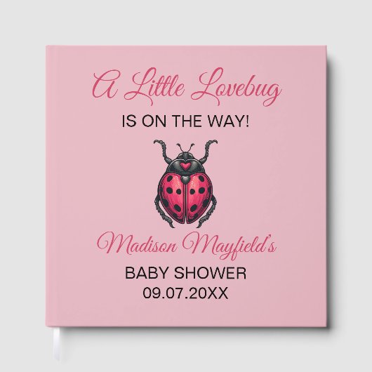 A Little Love Bug Is On The Way Ladybug ゲストブック (正面)